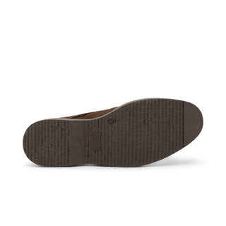 Duca di Morrone Open-Work Suede Shoes