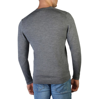 "The 100% Wool V-neck Sweater"