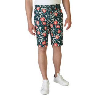 Tommy Hilfiger Men's Floral Print Shorts with Visible Logo