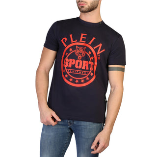 Be unique: Plein Sport man t-shirt with original logo prints