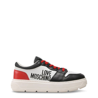 Love Moschino Synthetic Leather Sneakers