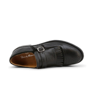 Duca di Morrone Low Top Suede Buckle Round Toe