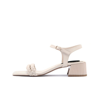 Ankle Glam Square Toe Sandals