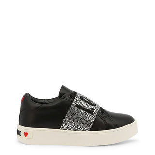 Love Moschino Synthetic Leather Sneakers