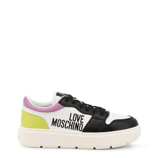 Love Moschino Synthetic Leather Sneakers