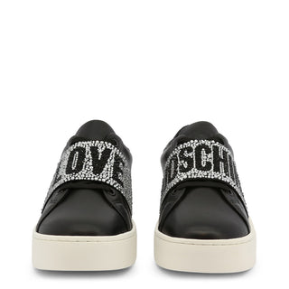 Love Moschino Synthetic Leather Sneakers